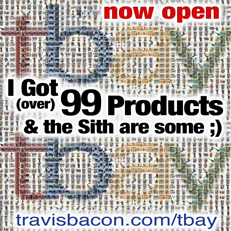 tbay now open – 100 products up so far.. and counting..