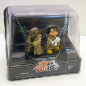Yoda and Mickey Mouse (Jedi’s) Star Tours Exclusive